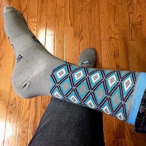 *COURAGE* Step Into Life Socks Mens Casual Stylish - Picture 3 of 4